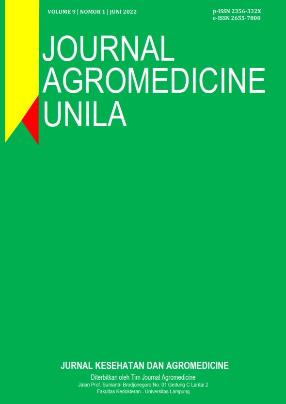 					View Vol. 9 No. 1 (2022): Jurnal Kesehatan dan Agromedicine
				